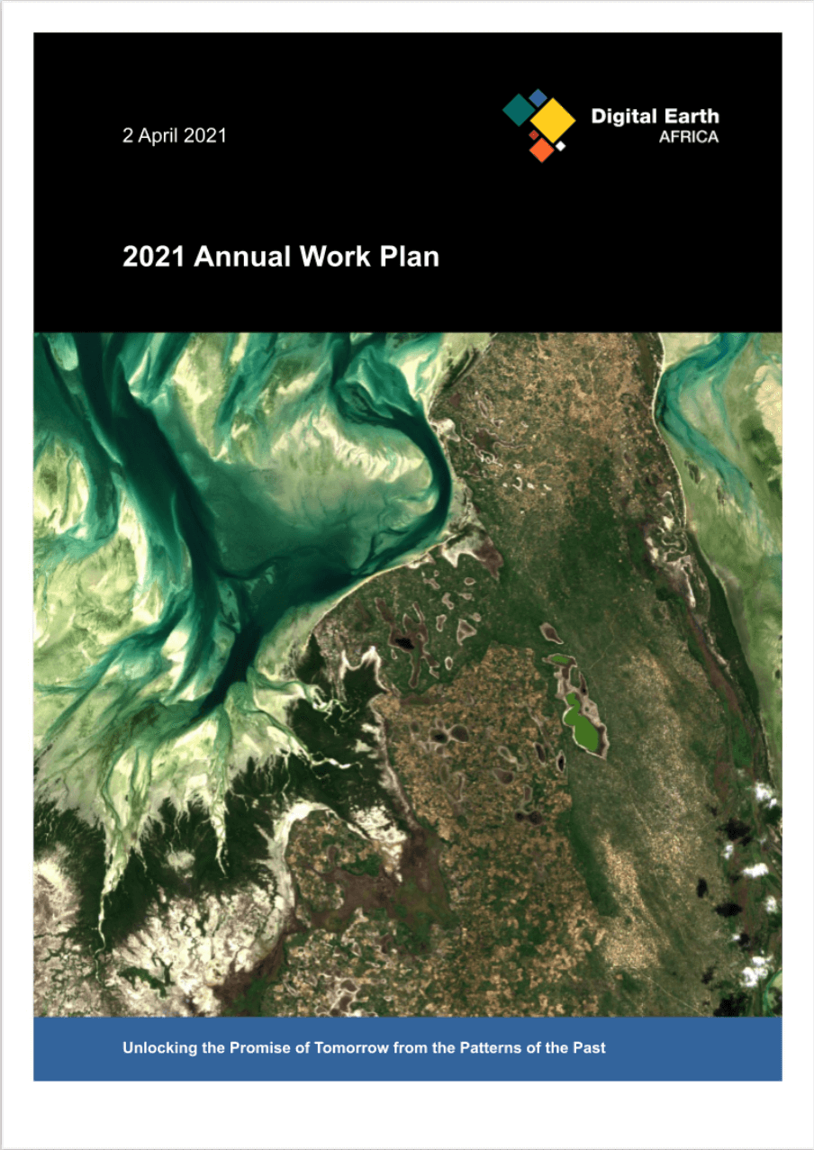 Annual Plan 2021 front page