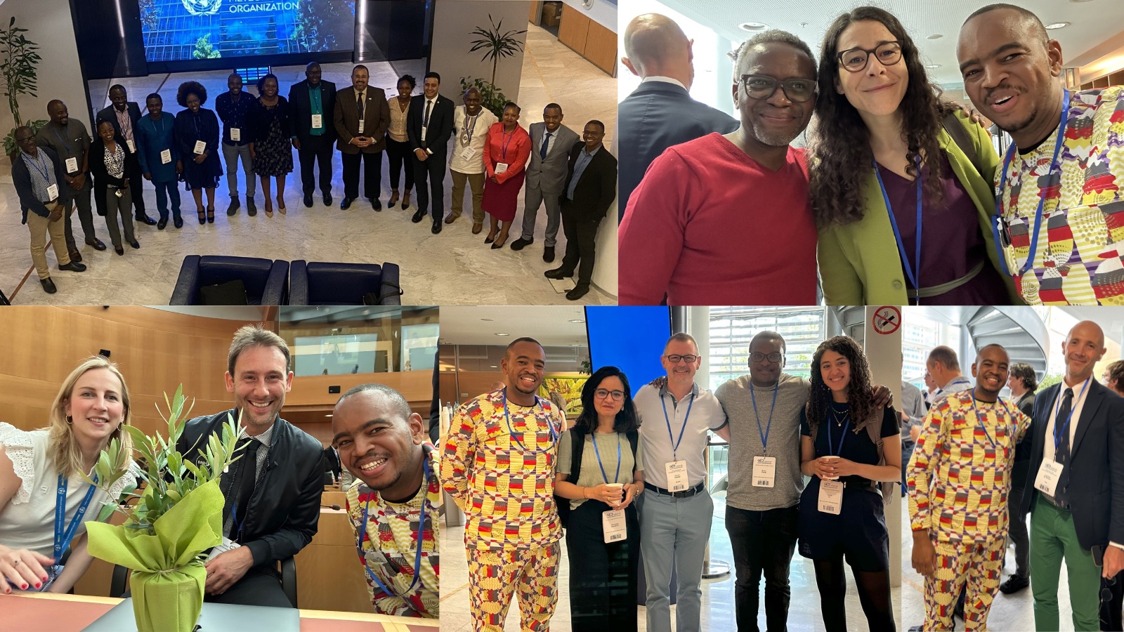 Dr Kenneth Mubea engaging with various stakeholders at the GEO Symposium and Open Data & Open Knowledge Workshop in Geneva, Switzerland